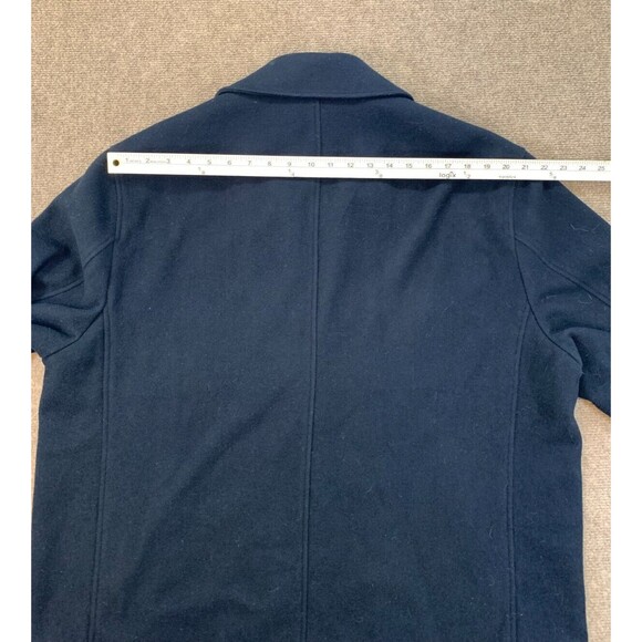 Perry Ellis Wool Jacket Mens XXL Military Bomber Lined‎ Zip Up - Picture 10 of 14